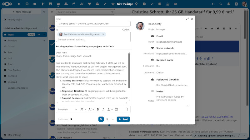 Nextcloud Mail