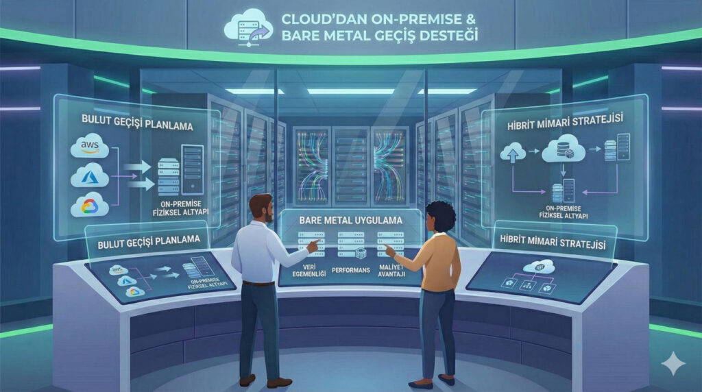 on premise bare metal gecis danismanligi