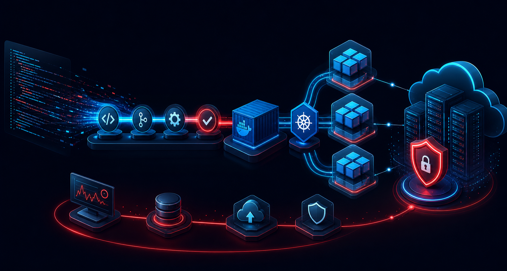 Narweb DevOps altyapı kurulumu: Docker, CI/CD, Kubernetes ve cloud sunucular
