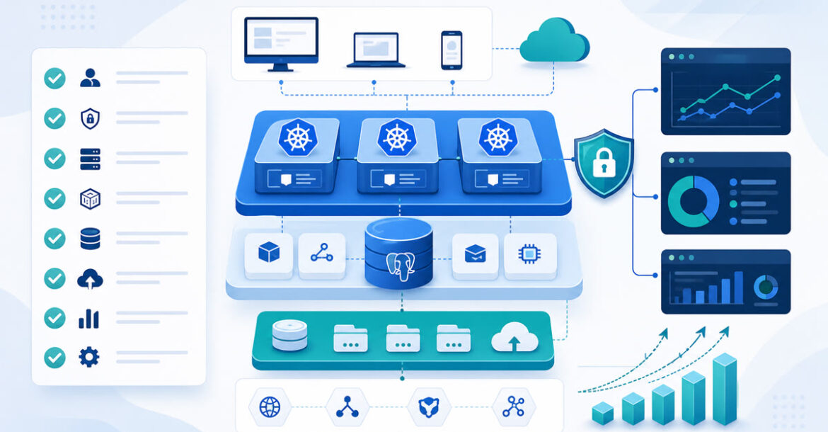 Startup ve SaaS şirketleri için cloud altyapı kontrol listesi ve mimari katmanlar