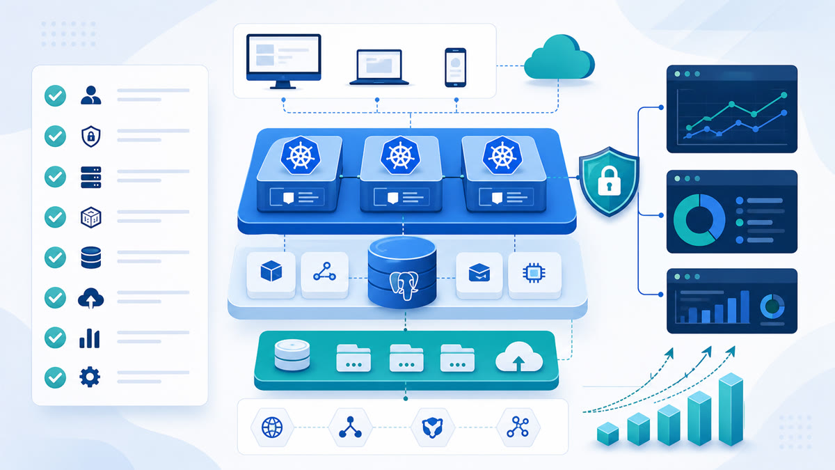 Startup ve SaaS şirketleri için cloud altyapı kontrol listesi ve mimari katmanlar