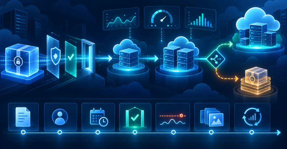 DevOps production değişikliği için onay, gözlem ve rollback akışı