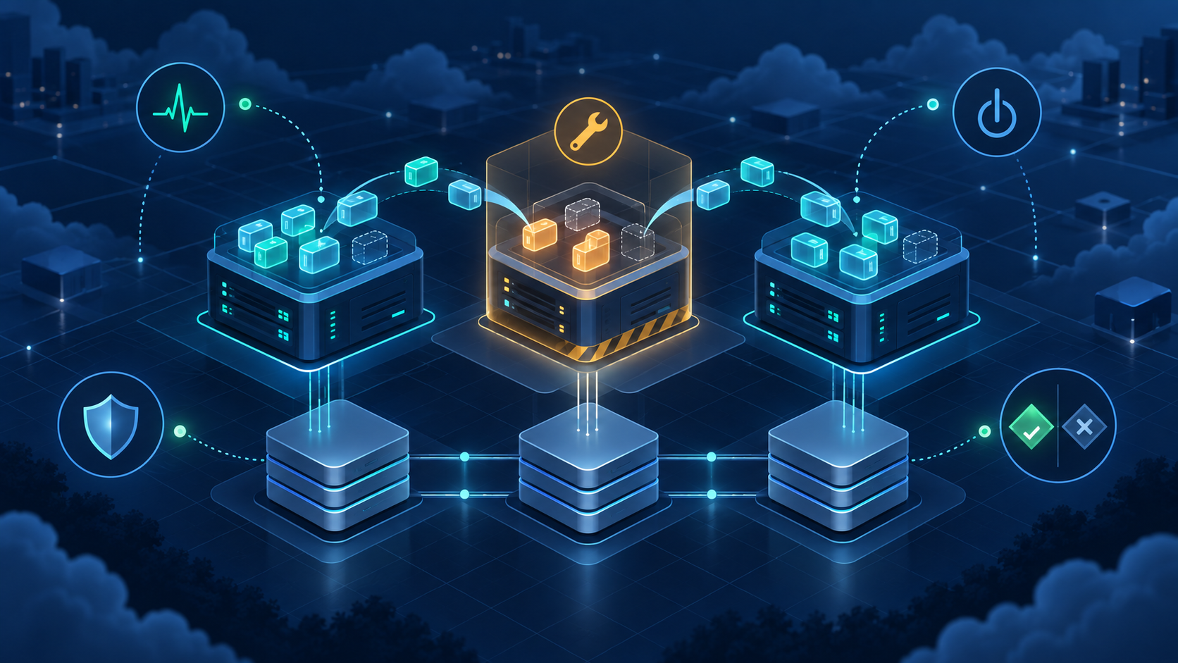 Kubernetes bakımında bir node boşaltılırken iş yüklerinin yedek kapasiteye kontrollü taşınması
